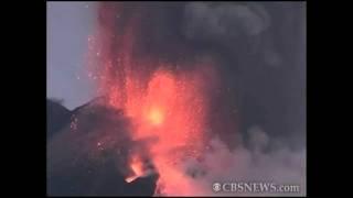 Mt. Etna erupts