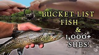 A BUCKET LIST Trout and the 1K Subs GIVEAWAY!