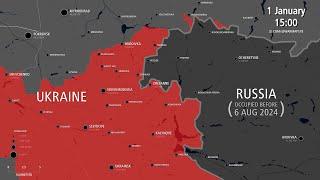 Russian Invasion of Ukraine: Pokrovsk Offensive - Every Day [Aug 6 to Jan 1 2025]