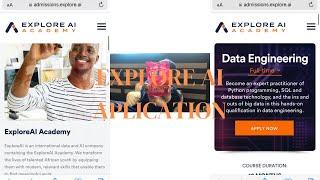 How to apply at Explore AI and become a Data Engineer