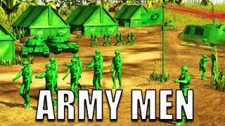 ARMY MEN Game!  Plastic Green Army Men Battle Simulator! (Army Men RTS Gameplay - TBT Ep. 1)