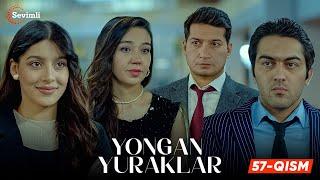 Yongan yuraklar 57-qism (milliy serial) | Ёнган юраклар 57-қисм (миллий сериал)