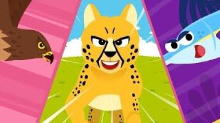 [Sing Along] I am the Fastest | Animal Song | Kids Songs | Nursery Rhymes  TidiKids