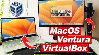 How to install macOS Ventura on Virtualbox | Windows PC