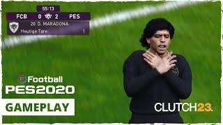 FC Bayern München - PES Legends PES 2020 Demo Gameplay | FULL MATCH | CLUTCH23