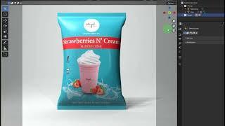 How to Convert Blender Model To Photoshop 3d Mockup Template