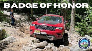 Grand Cherokee Off Road | Trail Damage and Badges