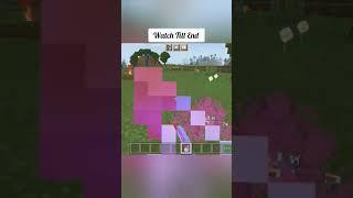 Oddly Satisfying Minecraft Moments ️ #minecraft #mcpe #gaming #viral #trending #shorts #ytshorts