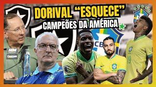  DORIVAL "ESQUECE" CAMPEÕES DA AMÉRICA | BOTAFOGO LUCRA MAIS QUE RIVAIS NAS SEMIS  SEM JOGAR