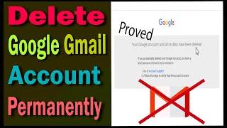 How to Delete Google Gmail Account Permanently | 2022 |