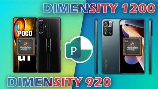 Dimensity 1200 vs Dimensity 920 (Redmi K40 / Poco F3 GT vs Redmi note 11 / Xiaomi 11i)