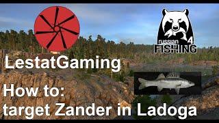 Russian Fishing 4 - How to target Zander in Ladoga