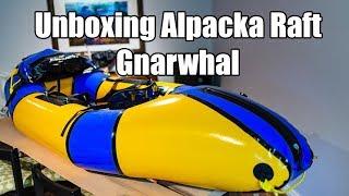 Unboxing Alpacka Gnarwhal Self Bailer and White Water Deck