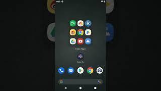 Folder Widget - Put apps  into launcher as folder