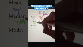 Mean Median Mode EXPLAINED | SAT & ACT Math Prep | Daily Math