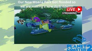 Making a new Under the sea Themepark!!!!! Part 1!!!!! Planet coaster 2