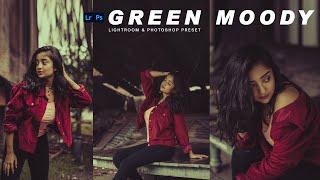 Outdoor Portrait Photography Lightroom Preset l Photoshop Cine Green Preset XMP & DNG Free Download
