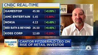 Cantor Fitzgerald CEO on the Reddit-fueled short-trading frenzy