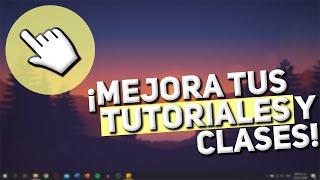 Cómo RESALTAR el PUNTERO del Mouse en OBS, ZOOM, etc... | Tutorial en Español