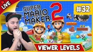  Super Mario Maker 2 - 1-1 Remakes + Ryukahr Power Hour + Viewer Levels! - LIVE STREAM [#32]