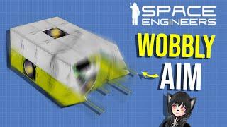 Simple Fix For Wobbly Attack Drone Aim, Space Engineers Automatons Beta