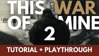 This War of Mine Board Game | Day 2 + 3 | Full Solo Playthrough | Learn How to Play