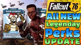 New LEGENDARY PERKS are MUCH BETTER!! - PTS Update - Fallout 76 News UPDATE!