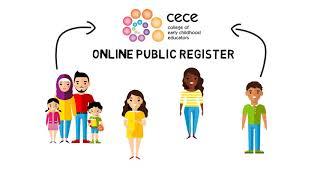Find an RECE: Using the Public Register