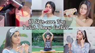 10 Skin care Tips I wish I knew Earlier for a *PERFECT SKIN*🫧 #skin #healthy