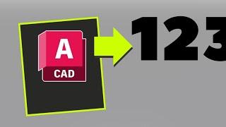 Automating YOUR AutoCAD Numbering | lazyQUESTION 1