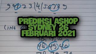 prediksi Sydney 26 Februari 2021