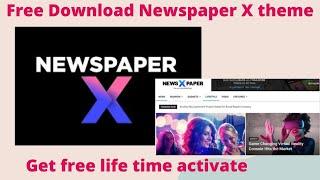 Newspaper X theme free download | Newspaper X premium theme  Free activation key  Lifetime activate