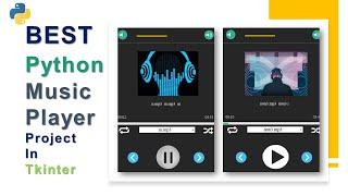 Best GUI Music Player project in Python Tkinter #Python #MusicPlayer #Tkinter #Hindi