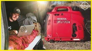 The Best Generator for Van Life - Honda EU10i