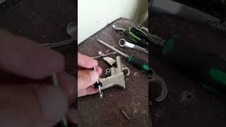 CARA MEMPERBAIKI KERUSAKAN AIR DUSTER KOMPRESSOR YANG BOCOR/NGEPOS/RUSAK PART 1 of 2