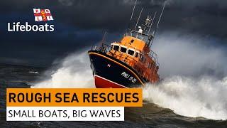 Roughest RNLI lifeboat rescues in huge waves and stormy seas