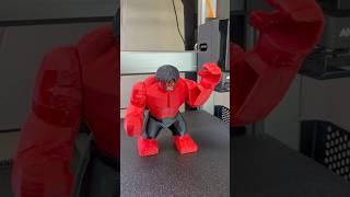 Lego Red Hulk   3D Print #3dprinting #marvel #lego