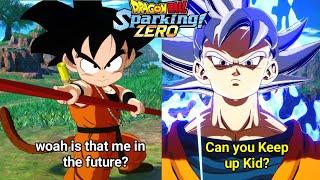 Dragon ball Sparking ZERO-Characters meet their Future/Past Self - unique interactions