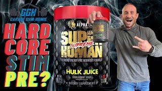 WHY DOES EVERYONE LOVE THIS?  Alpha Lion SuperHuman Supreme Pre-Workout Review