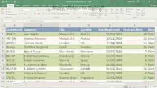 Apply Conditional Formatting to an Entire Row - Excel Tutorial
