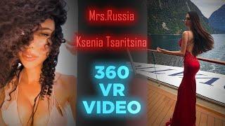 Mrs.Russia  Ksenia Tsaritsina  Attractive Hot Instagram Influencer Russian Model 360 Sexy VR Girl