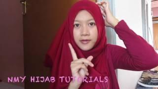 Tutorial Hijab Paris Segi Empat Casual #NMY Hijab Tutorials