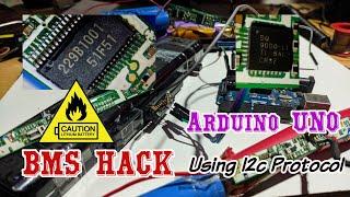 Laptop battery data retrieval and reset with arduino - BMS HACK #arduino i2cprotocol part 3 SMBus