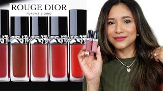 NEW ROUGE DIOR FOREVER LIQUID Lipstick | Budge Proof Formula? Mask Proof ?