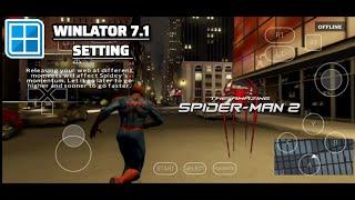 THE AMAZING SPIDER-MAN 2 Winlator 7.1 Emulador Android, Snapdragon 720G + Setting