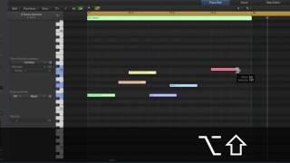 Logic Pro X tips 10 -  Fix note length/velocity shortcuts