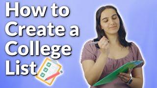 Finding Your Dream College: How to Create a College List