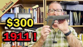 World's Cheapest 1911 Pistol Review - Tisas 1911 A1 Army 45