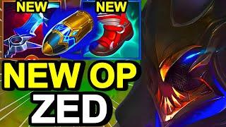 Wild Rift China Zed Mid - NEW ECLIPSE MAX BURST ZED BUILD RUNES - Galaxy Slayer Zed Wild Rift Skin