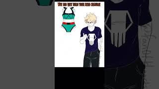 Deku, the bag chaser  #myheroacademia #mha #bakugou #deku #todoroki #anime #animation